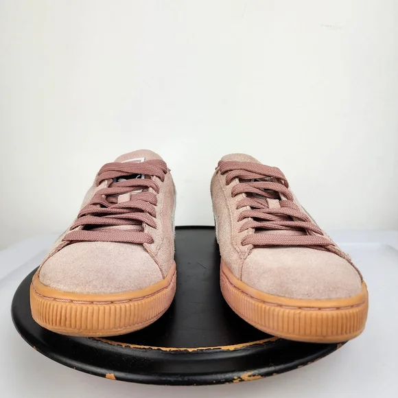 Puma Women's Suede Classic Sneakers in Dusty Pink Size 9.5 - Picture 7 of 12